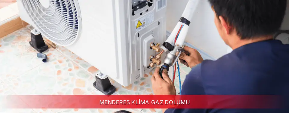 Menderes İlçemi Viessmann Klima Gaz Dolumu